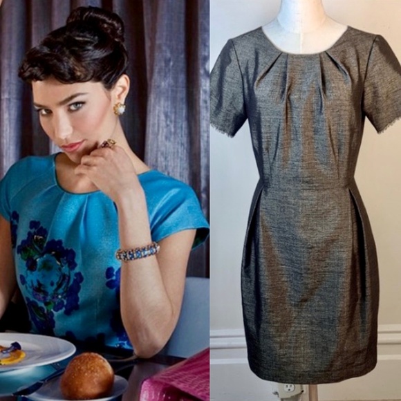 Dema Boutique Hand Tailored Vintage Cocktail Dress Size M - Picture 3 of 14